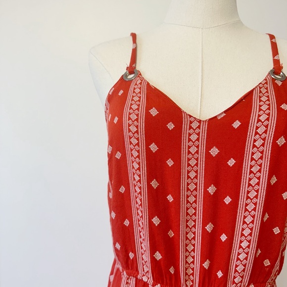 Japna boho tribal onepiece overall summer women red in medium - Picture 2 of 7